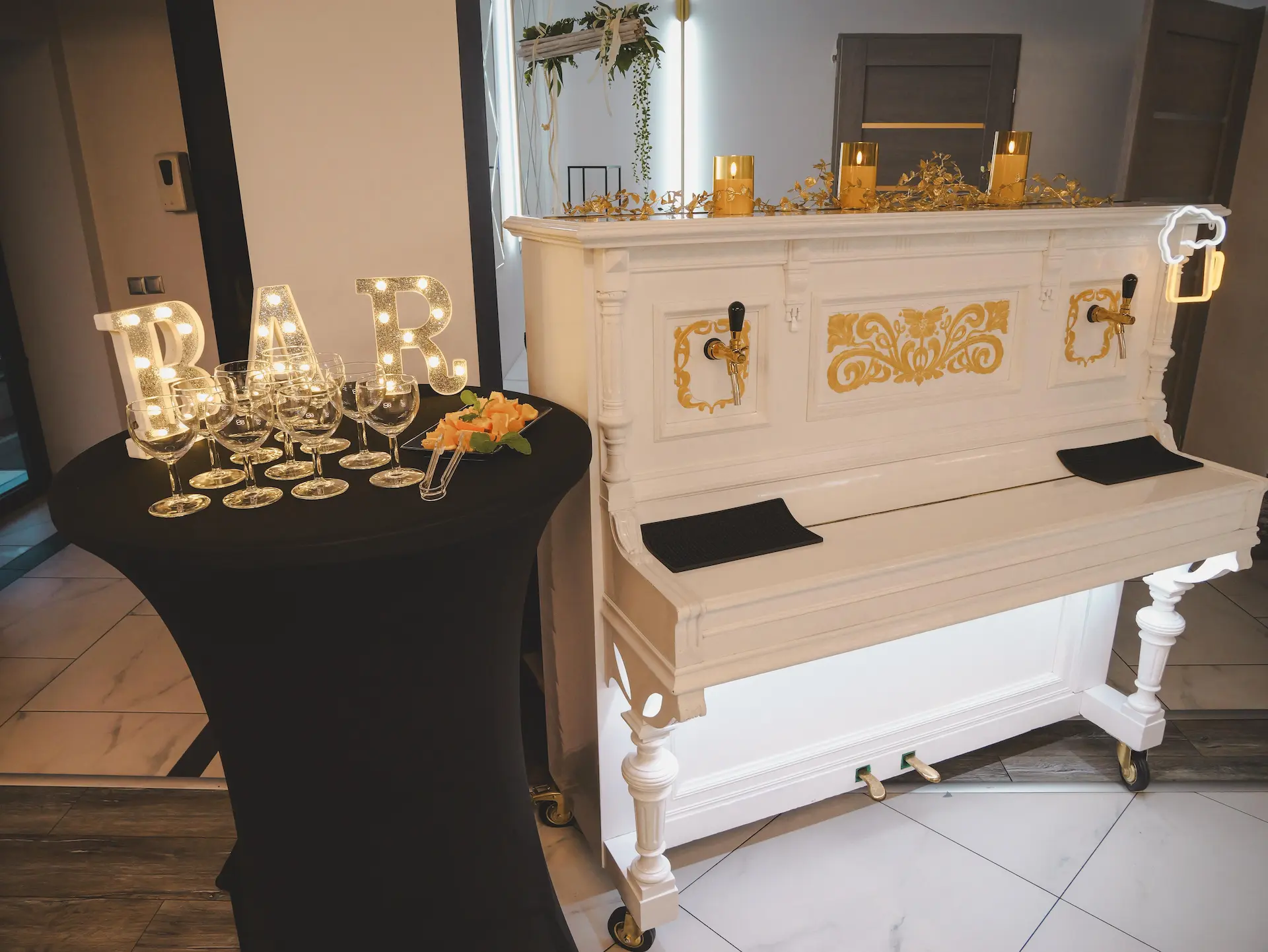Golden Piano — mobilny bar na wydarzenie